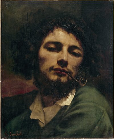 Autoportrét aneb muž s dýmkou Malba Gustava Courbeta od Gustave Courbet