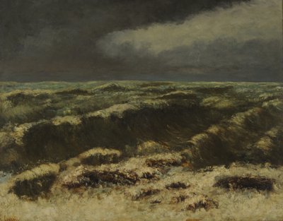 Bouřlivé moře Bouřlivé moře. od Gustave Courbet