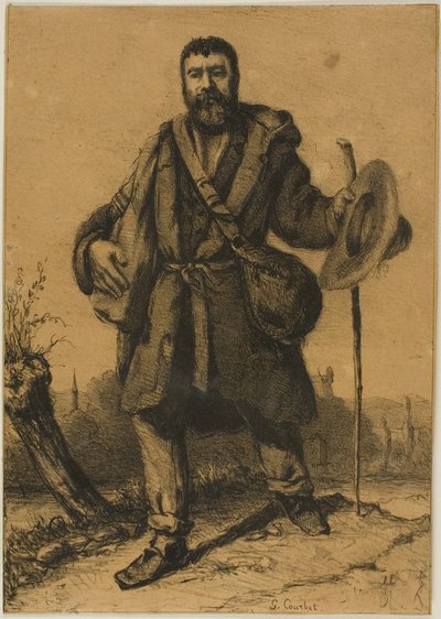 Apoštol Jean Journet od Gustave Courbet
