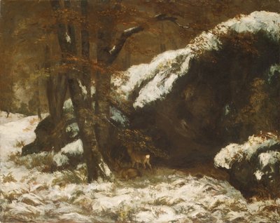 Jelen, ca. 1865. od Gustave Courbet