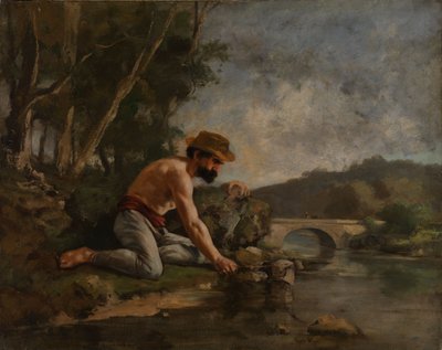 Rybář od Gustave Courbet