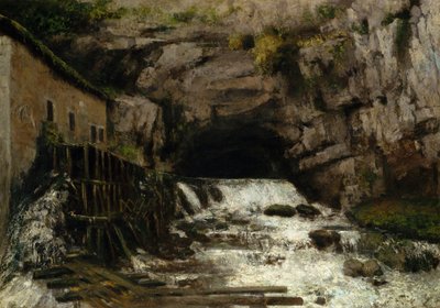 Zdroj Loue, 1864 od Gustave Courbet