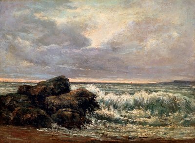 Vlna, c1870. od Gustave Courbet