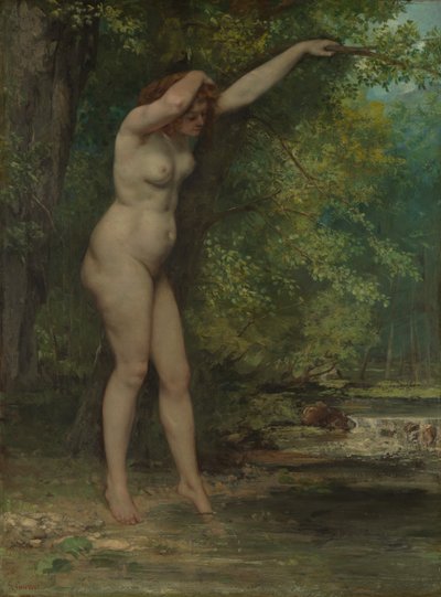 Mladý lazebník, 1866. od Gustave Courbet