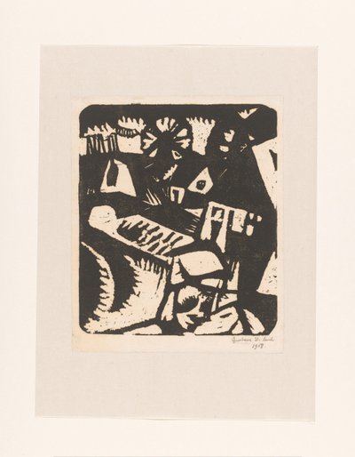 Krajina od Gustave De Smet (signed by artist)