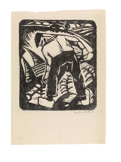Holandsky: Bramborář nebo Farmář od Gustave de Smet