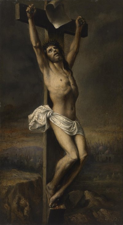 Kristus na kříži od Gustave Dore