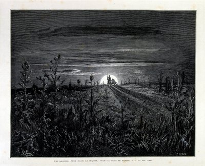1868 Vydání Dona Quijota Miguela de Cervantese s ilustracemi Gustava Dora od Gustave Dore
