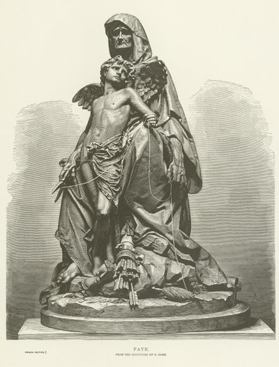 Alegorie osudu od Gustave Dore