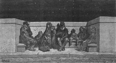 „Spánek pod hvězdami“, 1872. od Gustave Dore