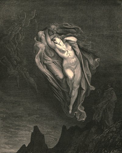 Barde! ochotně bych ty dva oslovil společně, c1890. od Gustave Dore