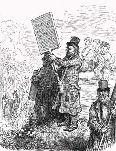 "Bible Hawker", 1872. od Gustave Dore