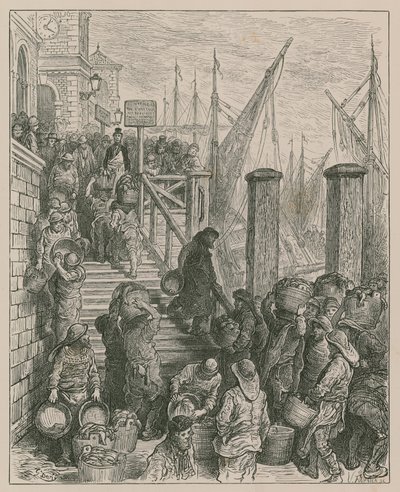 Billingsgate od Gustave Dore