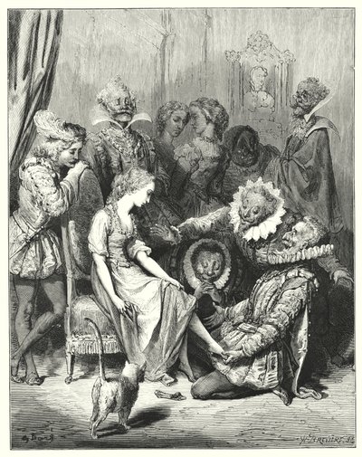 Cendrillon; Popelka (rytina) od Gustave Dore