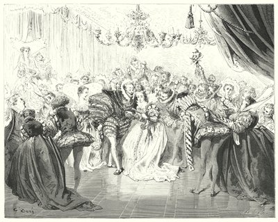 Cendrillon; Popelka (rytina) od Gustave Dore
