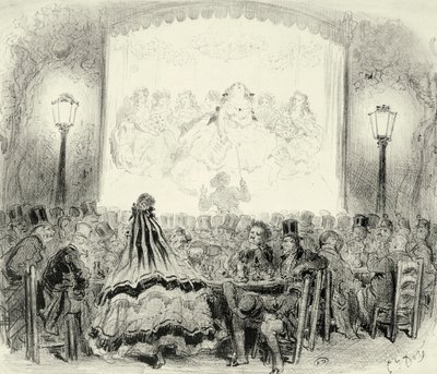 Kávový koncertní sál ve Francii, Paul Gustave Dore