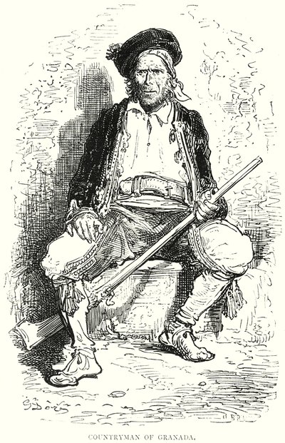Krajan z Granady (rytina) od Gustave Dore