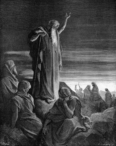 Ezechiel od Gustave Dore