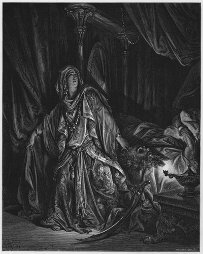 Gustave Dore Bible: Judith a Holofernes od Gustave Dore