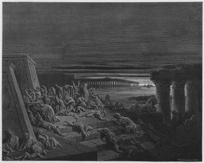Gustave Dore Bible: Mor temnoty od Gustave Dore