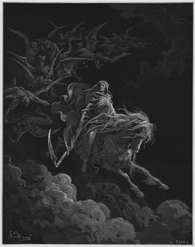 Gustave Dore Bible: Vize smrti od Gustave Dore