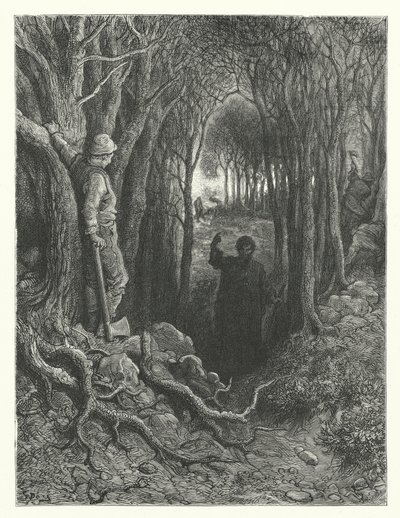 Ilustrace Gustava Doreho ke Coleridgovu dílu Rime of the Ancient Mariner (rytina) od Gustave Dore
