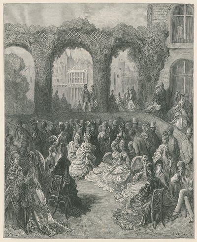 Holland House, Middlesex od Gustave Dore