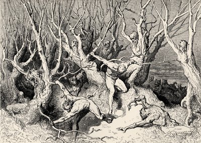 Ilustrace k Božské komedii - Peklo (La Divina Commedia, L