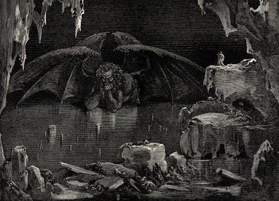 Ilustrace k Božské komedii - Peklo (La Divina Commedia, L