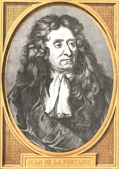 Jean de La Fontaine 1621-1695 od Gustave Dore
