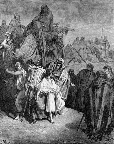 Josef prodán do Egypta od Gustave Dore