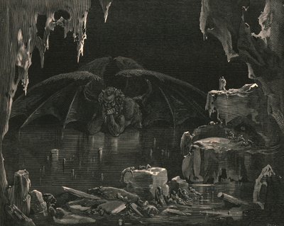 Hle! zvolal, lo Dis!, c1890. od Gustave Dore