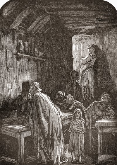 Londýn od Gustave Dore