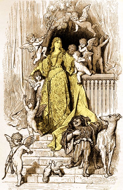 Orlando Furioso od Ludovica Ariosta od Gustave Dore