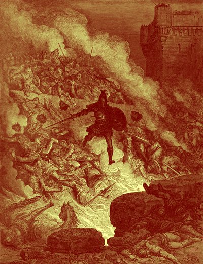 Orlando Furioso od Ludovica Ariosta od Gustave Dore
