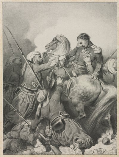 Sardinský důstojník. od Gustave Dore