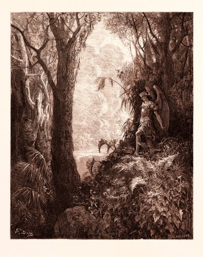 Satan v ráji od Gustave Dore