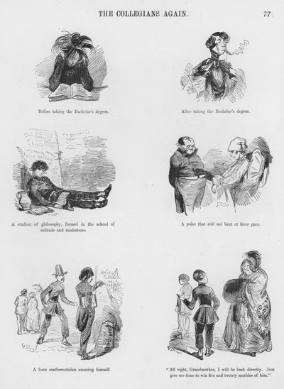Sketches Humorous and Groteque od Gustava Dore (rytina) od Gustave Dore
