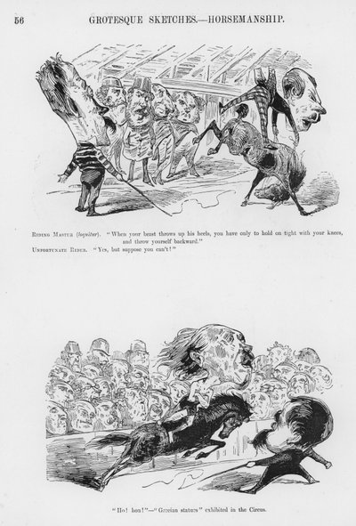 Sketches Humorous and Groteque od Gustava Dore (rytina) od Gustave Dore