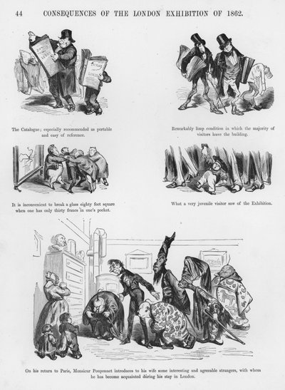 Sketches Humorous and Groteque od Gustava Dore (rytina) od Gustave Dore