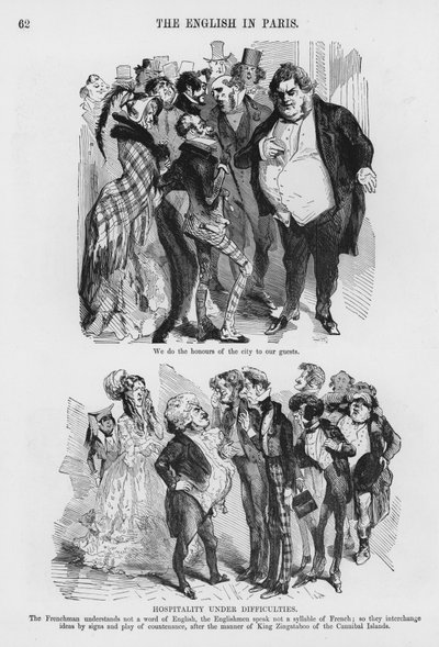 Sketches Humorous and Groteque od Gustava Dore (rytina) od Gustave Dore