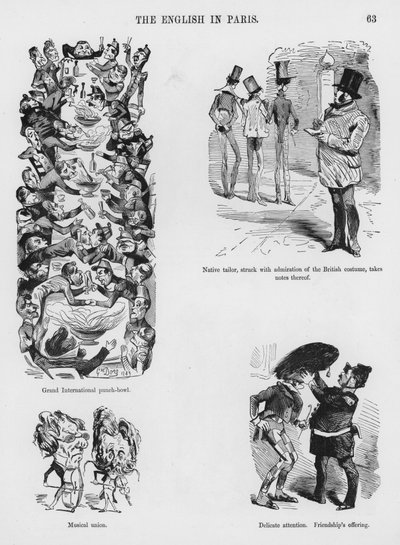 Sketches Humorous and Groteque od Gustava Dore (rytina) od Gustave Dore