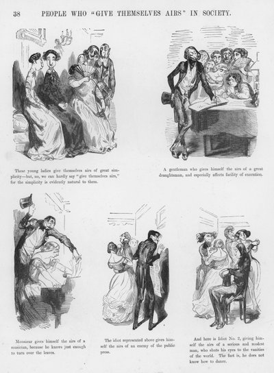 Sketches Humorous and Groteque od Gustava Dore (rytina) od Gustave Dore