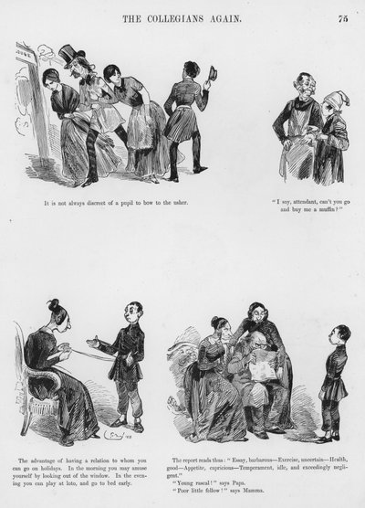 Sketches Humorous and Groteque od Gustava Dore (rytina) od Gustave Dore
