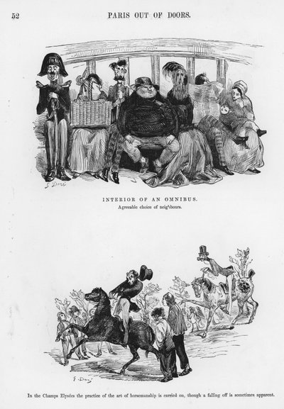 Sketches Humorous and Groteque od Gustava Dore (rytina) od Gustave Dore