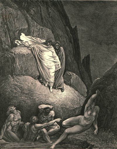 Thais je to, nevěstka, c1890. od Gustave Dore