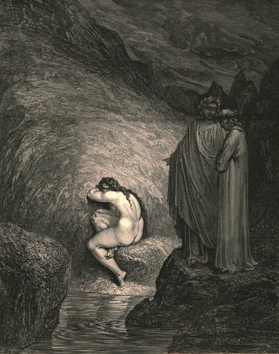 To je prastará duše ubohé Myrrhy, c1890. od Gustave Dore