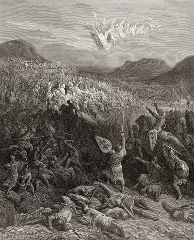 Bitva u Nicaea v roce 1097, ilustrace z 