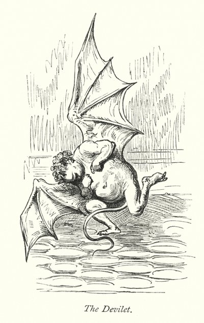 Devilet (rytina) od Gustave Dore