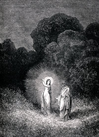 Božská komedie Peklo od Gustave Dore